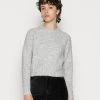 Rabatt ✔️ Even&Odd Damen Strickpullover - Mottled Grey ⌛ -Even Odd Verkäufe 00920d14cd1041789943847171587262