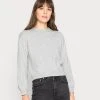 Auslauf 🛒 Even&Odd Damen POINTELLE CREW NECK JUMPER - Strickpullover - Mottled Light Grey ⌛ -Even Odd Verkäufe 01fd94296d474d5f827668e65b1e2502