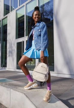 Bester Verkauf ✨ Even&Odd Damen Tagesrucksack - Beige/black ❤️