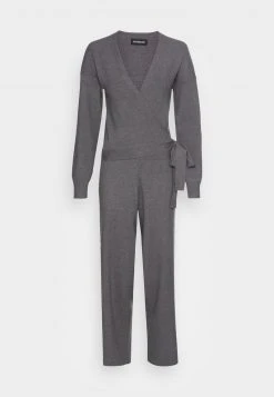 Coupon ✔️ Even&Odd Damen WRAPPED CARDIGAN SET - Strickjacke - Mottled Dark Grey ⌛ -Even Odd Verkäufe 041530c899c34755988d274499078e28