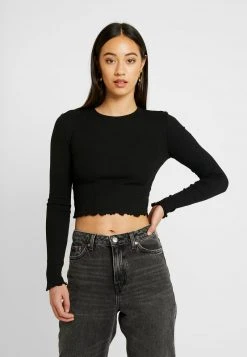 Bestes Angebot ✔️ Even&Odd Damen Langarmshirt - Black ✔️