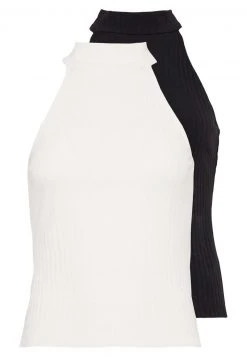 Neu 🎉 Even&Odd Damen 2 PACK - Top - Off-white/black 🛒