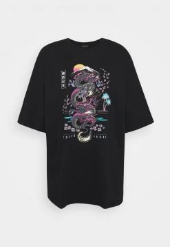 Besorgen 👏 Even&Odd Damen T-Shirt Print - Black 🧨 -Even Odd Verkäufe 0aece620a01c4a64b6552da97207fbb6