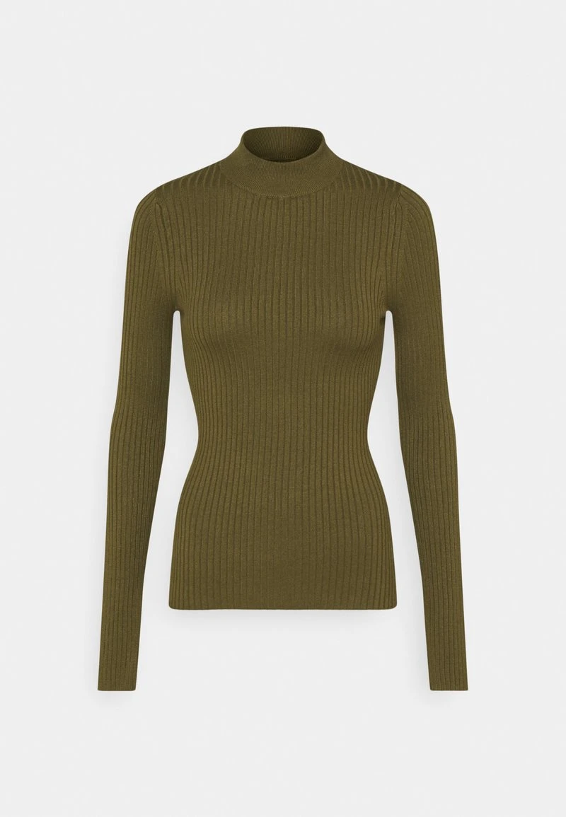 Bestpreis 🔔 Even&Odd Damen Strickpullover - Khaki ✨ 6 Bestpreis 🔔 Even&Odd Damen Strickpullover - Khaki ✨ – Bild 4