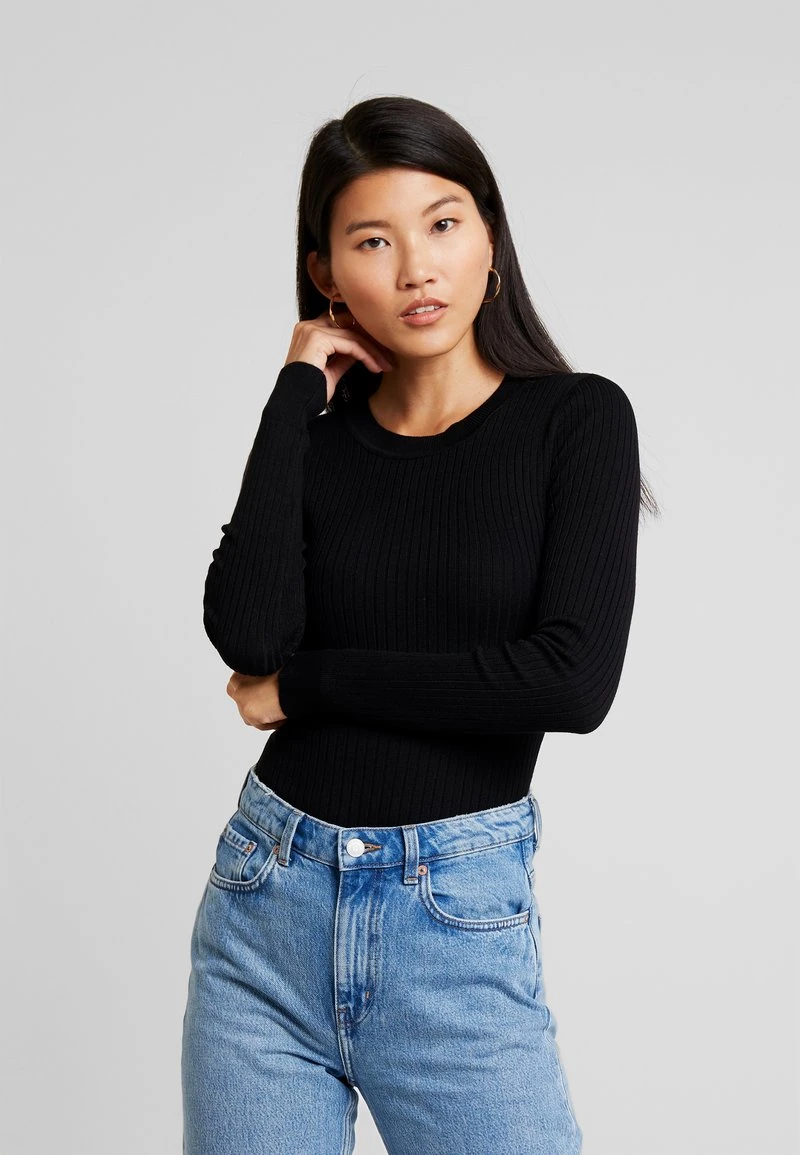 Billig 😍 Even&Odd Damen Strickpullover - Black 😉 3 Billig 😍 Even&Odd Damen Strickpullover - Black 😉