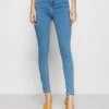 Am billigsten 💯 Even&Odd Damen Jeggings - Light Blue Denim ⌛
