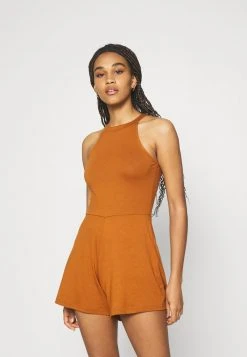 Großhandel 😉 Even&Odd Jumpsuit - Dark Brown | Damen ✔️