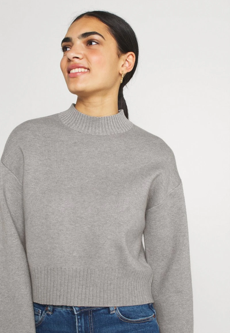 Bestes Angebot ❤️ Even&Odd Damen Strickpullover - Mottled Grey ✨ 6 Bestes Angebot ❤️ Even&Odd Damen Strickpullover - Mottled Grey ✨ – Bild 4