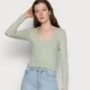 Billig ⌛ Even&Odd Langarmshirt - Light Green | Damen ⭐ -Even Odd Verkäufe 12994ee99c4c412fa0efdd0f6934fae7