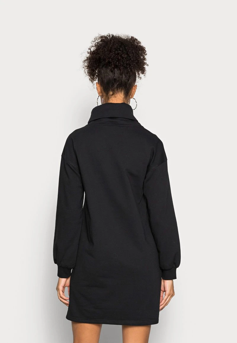 Rabatt 😉 Even&Odd Damen Casual Sweat Collar Winter Mini 👏 Dress - Freizeitkleid - Black ⭐ 5 Rabatt 😉 Even&Odd Damen Casual Sweat Collar Winter Mini 👏 Dress - Freizeitkleid - Black ⭐ – Bild 3