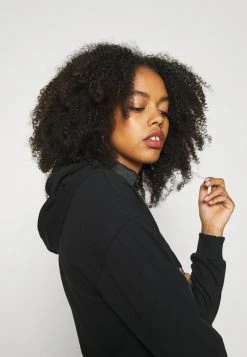 Bestpreis 😀 Even&Odd Damen BASIC HOODIE JACKET WITH POCKETS - Kapuzenpullover - Black ⭐ -Even Odd Verkäufe 1ab1c636516e468895585178d71370bf