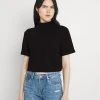 Bester Verkauf ⭐ Even&Odd Damen T-Shirt Basic - Black ✨ -Even Odd Verkäufe 1e719850996649a4bb43868a68b177b8