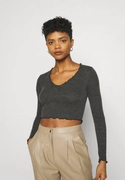 Bester Verkauf 🧨 Even&Odd Langarmshirt - Grey | Damen 🛒