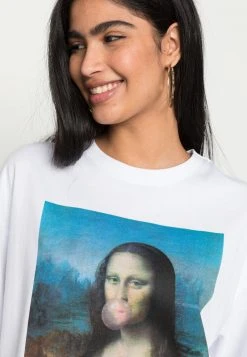 Blitzangebot ⭐ Even&Odd Damen 😀 DRESS WITH BIG PLACEMENT - Jerseykleid - White/multi Coloured 👏 -Even Odd Verkäufe 1ebf1402c96c4133bd4b0187016e2707