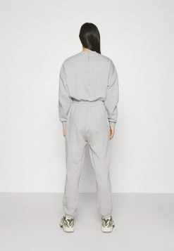 Coupon ✨ Even&Odd Damen SWEAT - Oversized Comfy - Jumpsuit - Light Grey 🎉 -Even Odd Verkäufe 1f99373ac3ed433c935bc165c0fd0cf0