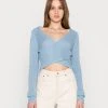 Großhandel ✨ Even&Odd Damen Strickpullover - Light Blue ⌛ -Even Odd Verkäufe 20af295617c8428e94ecf78ac69566c0