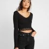 Großhandel 👍 Even&Odd Langarmshirt - Black | Damen 🥰