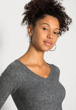 Besorgen 🎉 Even&Odd Damen Strickkleid - Mottled Dark Grey ❤️ -Even Odd Verkäufe 21549b76b5de4774b374d1546fe0c85a