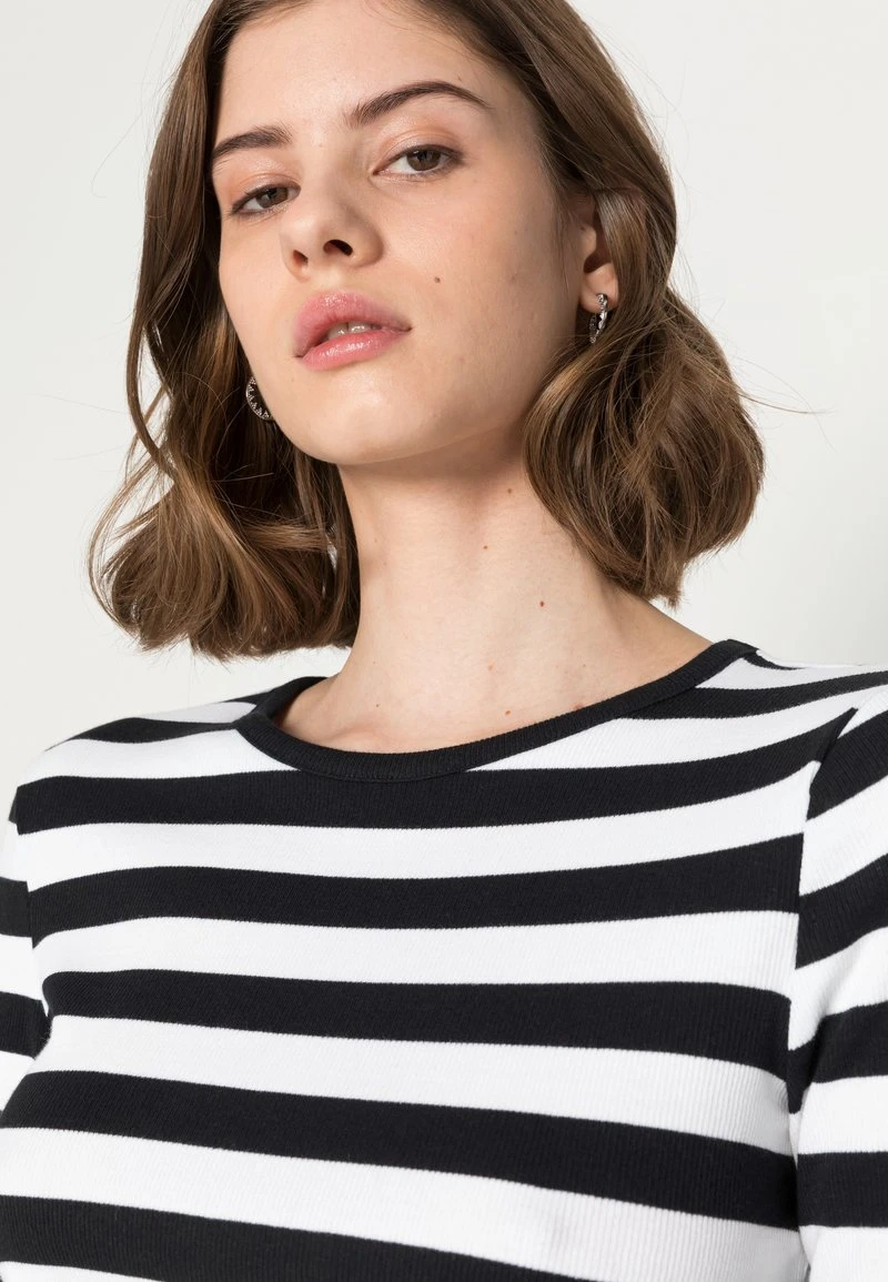 Budget 🎁 Even&Odd Damen Langarmshirt - Black/white 💯 7 Budget 🎁 Even&Odd Damen Langarmshirt - Black/white 💯 – Bild 5