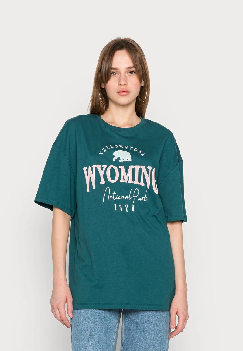 Bestes Angebot 🔥 Even&Odd Damen T-Shirt Print - Dark Green 🥰 3 Bestes Angebot 🔥 Even&Odd Damen T-Shirt Print - Dark Green 🥰
