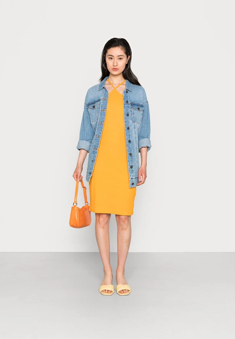 Coupon 👍 Even&Odd Jerseykleid - Dark Yellow | Damen 🔔 4 Coupon 👍 Even&Odd Jerseykleid - Dark Yellow | Damen 🔔 – Bild 2