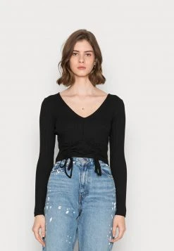 Bester Verkauf 🧨 Even&Odd Damen Langarmshirt - Black ⭐