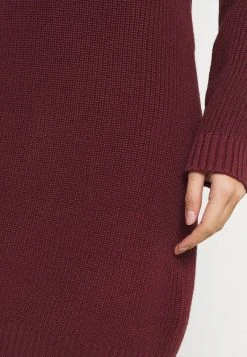 Bester Verkauf 🎁 Even&Odd Damen Strickkleid - Bordeaux ⌛ -Even Odd Verkäufe 280baa90dad34d5b982d36d95c95d49d
