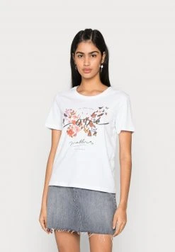 Bester Verkauf 🎁 Even&Odd Damen T-Shirt Print - White 🤩