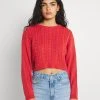 Beste Bewertungen von ✔️ Even&Odd Damen CROPPED LOOSE CABLE JUMPER - Strickpullover - Light Red 👍 -Even Odd Verkäufe 2ac06824716840d399a1e7cf03457c49