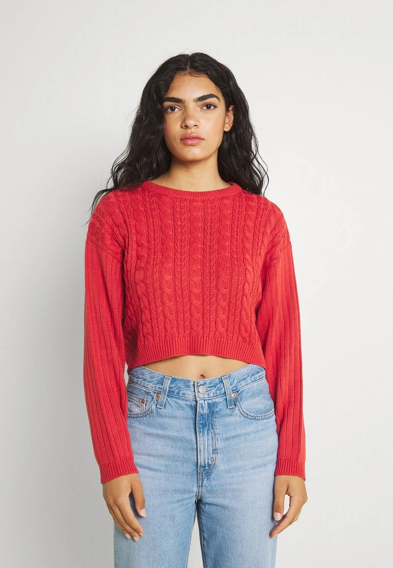 Beste Bewertungen von ✔️ Even&Odd Damen CROPPED LOOSE CABLE JUMPER - Strickpullover - Light Red 👍 3 Beste Bewertungen von ✔️ Even&Odd Damen CROPPED LOOSE CABLE JUMPER - Strickpullover - Light Red 👍