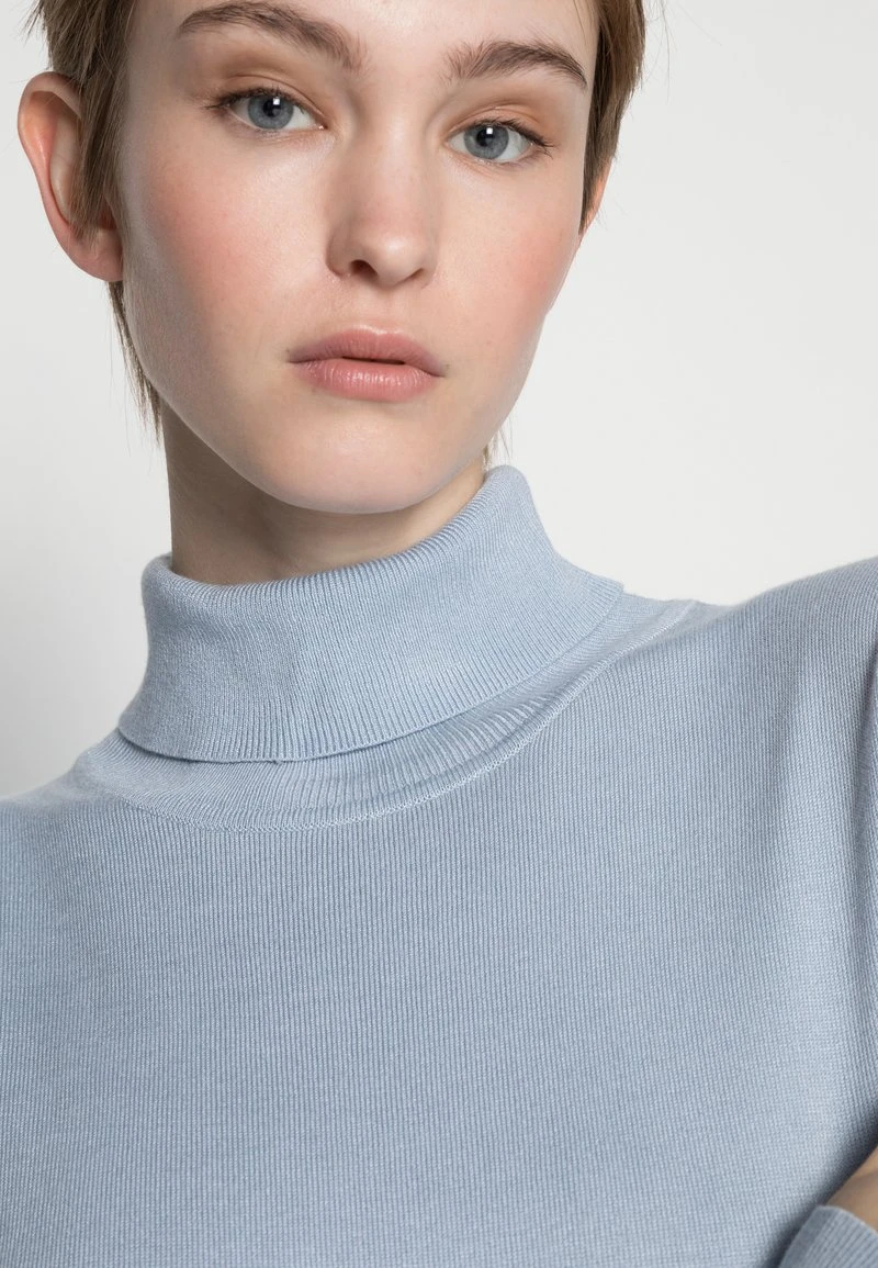 Top 10 👍 Even&Odd Damen BASIC TURTLE NECK JUMPER - Strickpullover - Light Blue ❤️ 7 Top 10 👍 Even&Odd Damen BASIC TURTLE NECK JUMPER - Strickpullover - Light Blue ❤️ – Bild 5