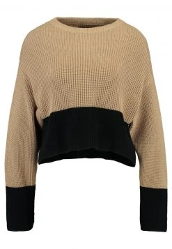 Auslauf 😀 Even&Odd Damen Strickpullover - Sand/black 🔥 -Even Odd Verkäufe 2cbaebddbfda422ab431428e081a1064