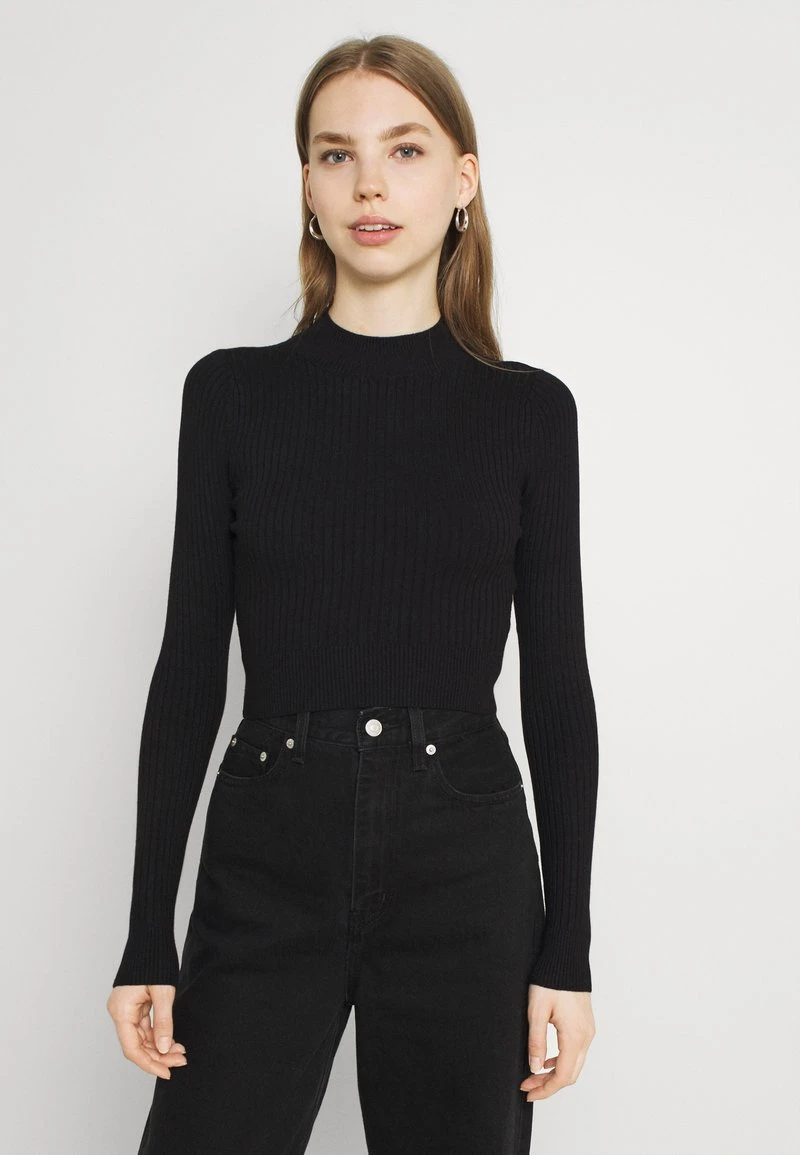 Schlussverkauf ⭐ Even&Odd Damen 2 PACK - Strickpullover - Black/light Blue 🥰 6 Schlussverkauf ⭐ Even&Odd Damen 2 PACK - Strickpullover - Black/light Blue 🥰 – Bild 4