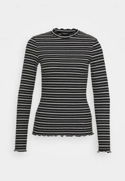 Am billigsten ⭐ Even&Odd Damen Langarmshirt - Black/white ✨ -Even Odd Verkäufe 32fe745836094b15bcc735a80ee0e29a