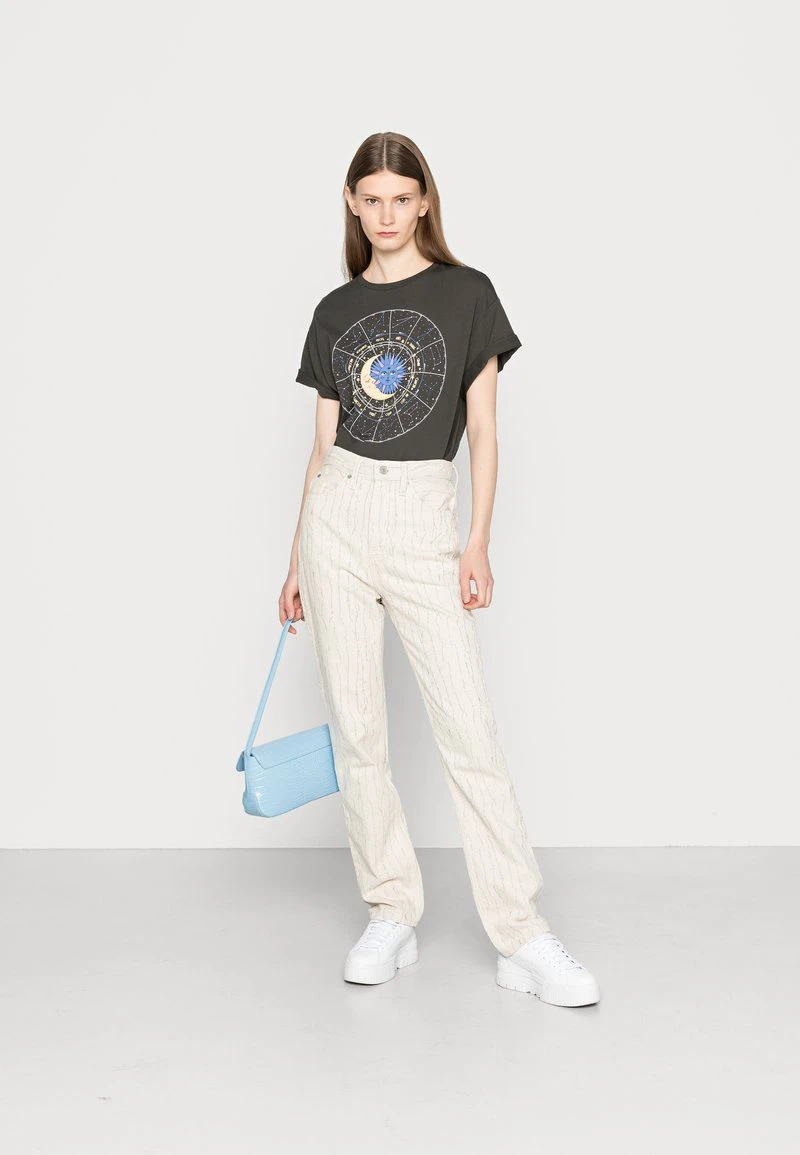 Billig 😍 Even&Odd Damen T-Shirt Print - Anthracite ❤️ 4 Billig 😍 Even&Odd Damen T-Shirt Print - Anthracite ❤️ – Bild 2