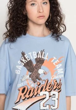 Bester Verkauf 🔔 Even&Odd Damen T-Shirt Print - Blue 🌟 -Even Odd Verkäufe 3796e8093b274d30bbc23569c67a5a33