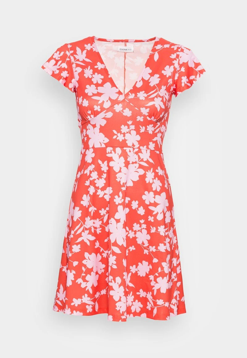 Bester Verkauf ✨ Even&Odd Damen Jerseykleid - Red/pink ❤️ 6 Bester Verkauf ✨ Even&Odd Damen Jerseykleid - Red/pink ❤️ – Bild 4