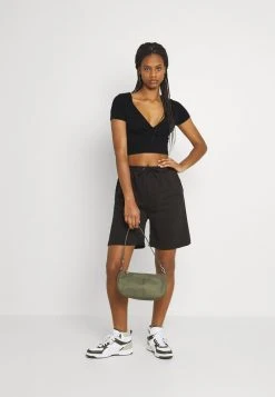 Blitzangebot 😉 Even&Odd 2 PACK - T-Shirt Print - Black/white | Damen ⌛