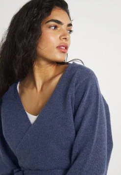 Aktion 🤩 Even&Odd Damen WICKELJACKE - Strickjacke - Blue-grey ✔️ -Even Odd Verkäufe 3a669888d75a4406aa607799ff2adaa4