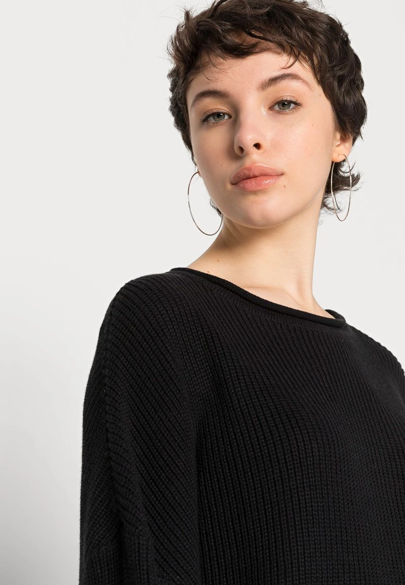 Brandneu 🎉 Even&Odd Damen OVERSIZE CROPPED ROLLED EDGE JUMPER - Strickpullover - Black ✨ 7 Brandneu 🎉 Even&Odd Damen OVERSIZE CROPPED ROLLED EDGE JUMPER - Strickpullover - Black ✨ – Bild 5