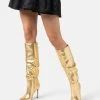 Coupon 🛒 Even&Odd Damen High Heel Stiefel - Gold 🧨 -Even Odd Verkäufe 3cb61b5688dd4c1b80cdacf371377202