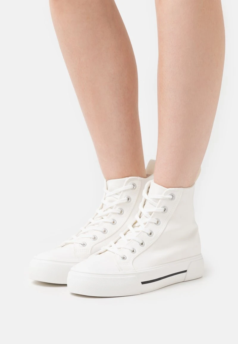 Am billigsten ✨ Even&Odd Damen Sneaker High - White ⌛ 3 Am billigsten ✨ Even&Odd Damen Sneaker High - White ⌛