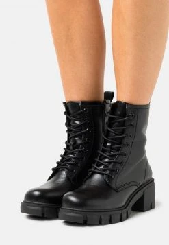 Rabatt 💯 Even&Odd Damen Schnürstiefelette - Black 🔔