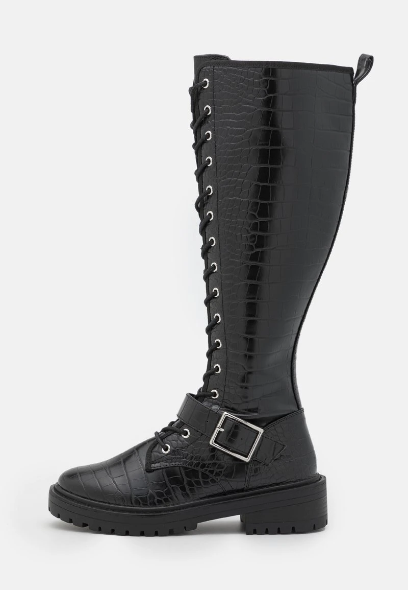 Auslauf 🔥 Even&Odd Damen Schnürstiefel - Black ⌛ 4 Auslauf 🔥 Even&Odd Damen Schnürstiefel - Black ⌛ – Bild 2