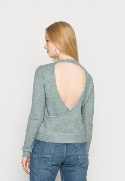 Bestes Angebot 🎁 Even&Odd Damen BACK DETAIL - Strickpullover - Green ✨ -Even Odd Verkäufe 4353ebecb5e54aa5885106d09da655c8