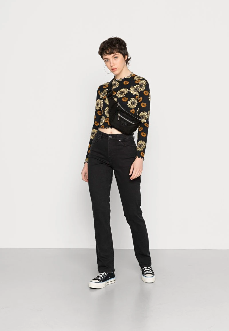 Auslauf 😀 Even&Odd Damen 2 PACK - Langarmshirt - Black/yellow ⌛ 3 Auslauf 😀 Even&Odd Damen 2 PACK - Langarmshirt - Black/yellow ⌛