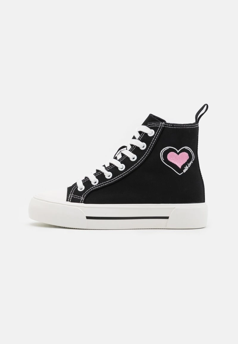 Rabatt 😀 Even&Odd Damen LOVE - Sneaker High - Black/pink 😍 4 Rabatt 😀 Even&Odd Damen LOVE - Sneaker High - Black/pink 😍 – Bild 2