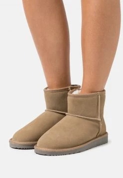 Beste Bewertungen von ❤️ Even&Odd Damen LEATHER WINTER BOOTIES - Stiefelette - Khaki 🎉