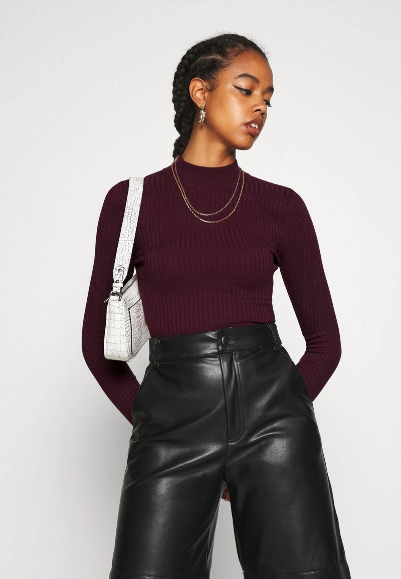 Großhandel 🧨 Even&Odd Damen Strickpullover - Wine Red ⌛ 6 Großhandel 🧨 Even&Odd Damen Strickpullover - Wine Red ⌛ – Bild 4