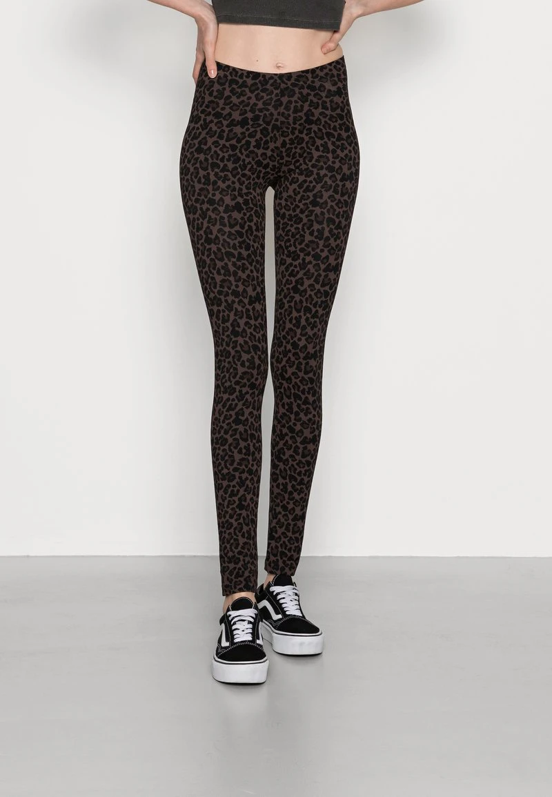 Budget 🛒 Even&Odd Damen 2 PACK - Leggings Animal Print - Pants - Leggings - Hosen - Black/brown 🧨 4 Budget 🛒 Even&Odd Damen 2 PACK - Leggings Animal Print - Pants - Leggings - Hosen - Black/brown 🧨 – Bild 2